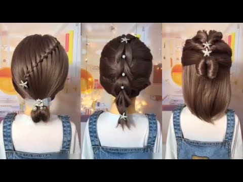 Short Hair Hairstyle video || Short hair different style