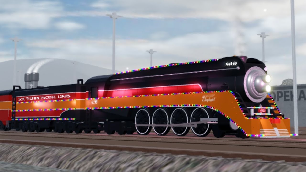 Christmas 4449 daylight ride on RO Scale: Felina Subdivision