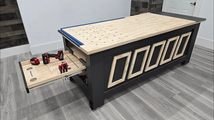 DIY Woodworking workbench thumbnail