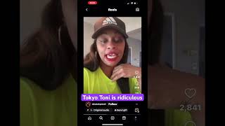 Tokyo Toni going in on Nicki Minaj &amp; Megan Thee Stallion #tokyotoni #nickiminaj #megantheestallion