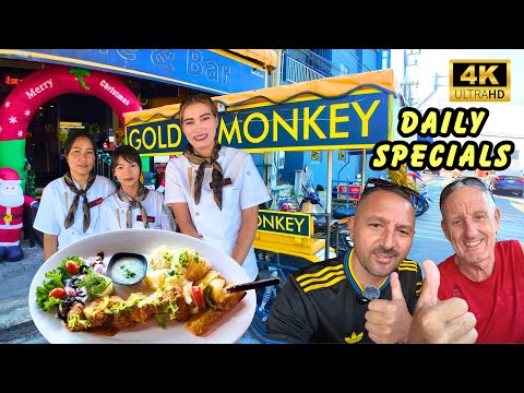KING KEBAB At The GOLD MONKEY Jomtien Pattaya Thailand