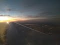 Посадка в Салониках на рассвете / Landing at dawn