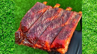How To Smoke Ribs | Barbecue Ribs With Homemade Glaze Trick