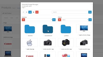 OpenCart vQmod Extension: Extended File Manager