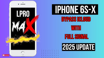 Iphone 6S To X Bypass iCLOUD Acct With Full SIGNAL 100% 2025 Update  #bypass #icloudbypassfull