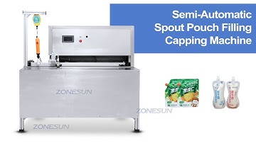 How To Use Semi-Automatic Spout Pouch Filling Capping Machine