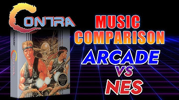 Contra Music Comparison | ARCADE VS NES