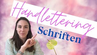 Handlettering Schriften: Die Besten finden & aussuchen!