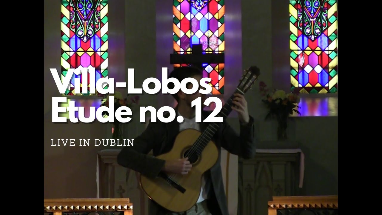 Matthew Mazanek: Heitor Villa Lobos - Etude no. 12 Live