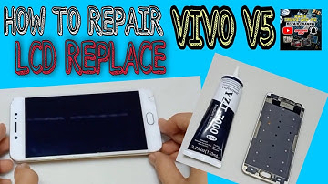 #VIVOV5LCD DISASSEMBLY #VIVOV5 #LCDREPAIR #BROKENLCD #DAMAGELCD VIVO V5 HOW TO CHANGE LCD