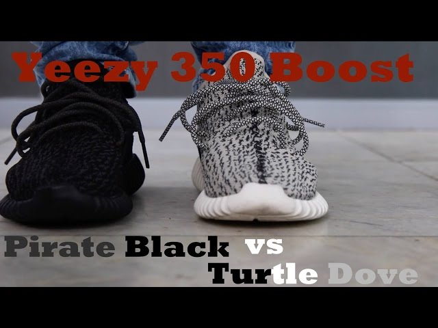 yeezy turtle dove pirate black