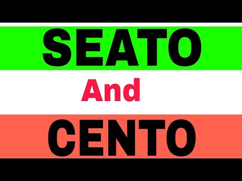 SEATO and CENTO IMPORTANT TOPIC BY SATENDER PRATAP EKLAVYA STUDY POINT