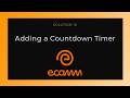 How to Add a Countdown Timer in Ecamm