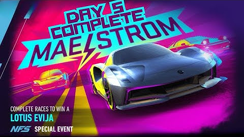 NFS NO LIMITS LOTUS EVIJA MAELSTROM SPECIAL LIVE EVENT 2023 - DAY 5 #nfsnolimits