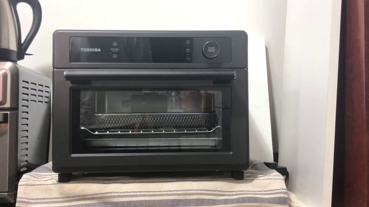 Refurbished: Toshiba Air Fryer Toaster Oven 6-in-1 Digital TL2