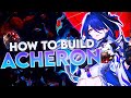 How to build acheron  best relics and teams  honkai star rail
