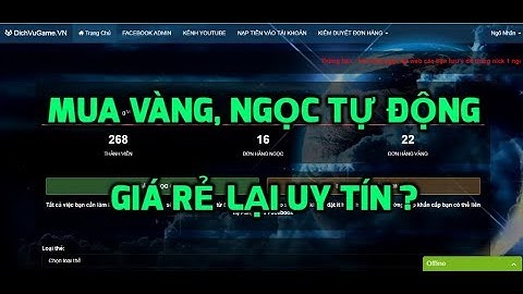 Ngọc Rồng Online - Giới thiệu website bán vàng, ngọc xanh game ngọc rồng cả 7 sever giá rẻ, uy tín