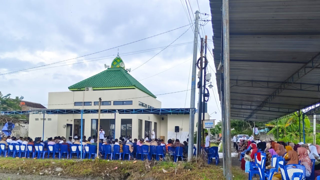 Peresmian Masjid Tangkil Manang Grogol Sukoharjo Jawa Tengah 