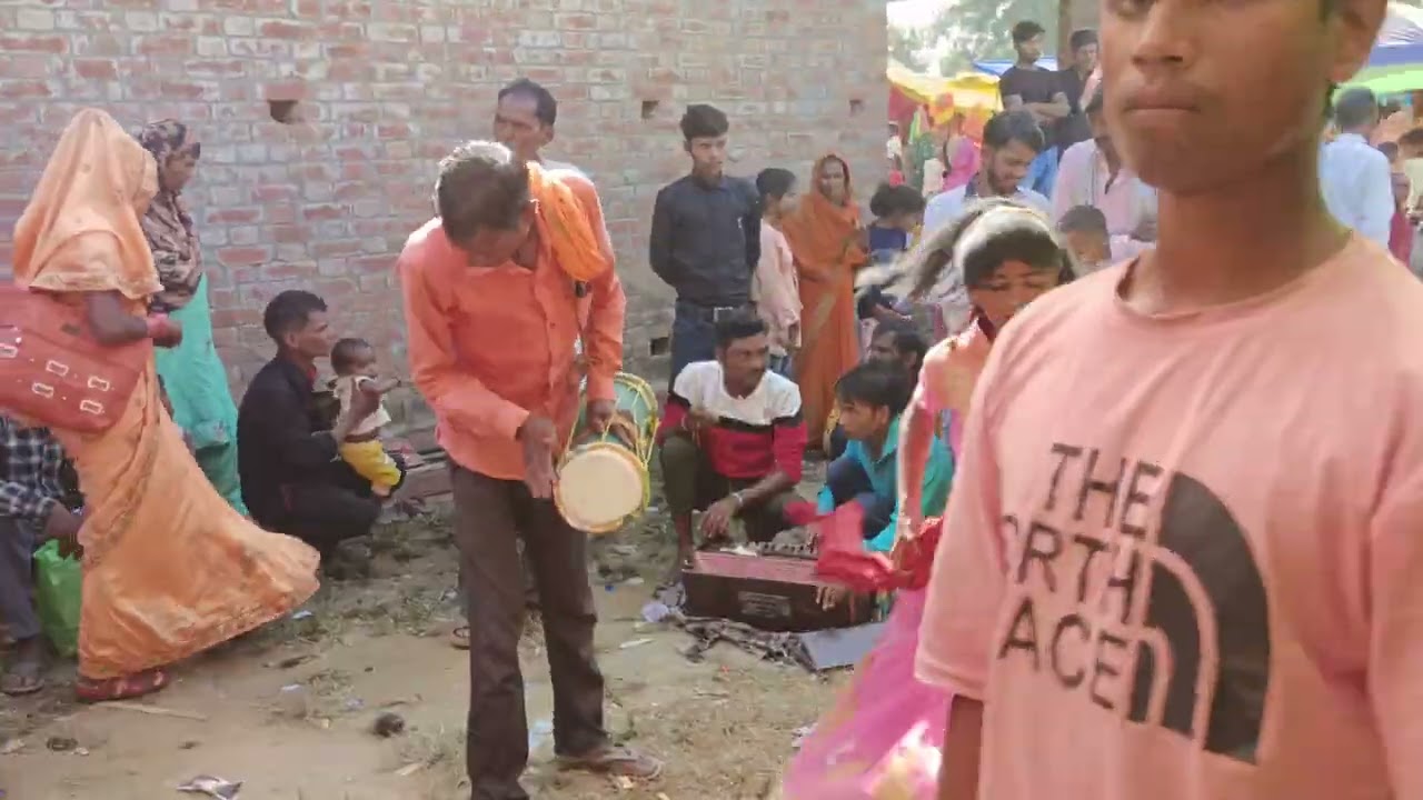 dehati burka nach India sahit biswa Baba dwara