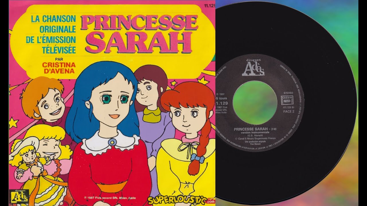 Princesse Sarah - Instrumentale face B [45T 48000Hz.24Bits] - YouTube