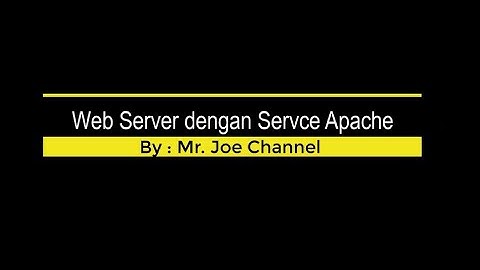 tutorial konfigurasi web server menggunakan service apache pada debian 8