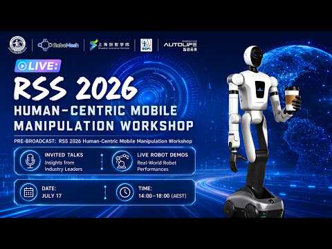 Research talk at RSS 2026 Workshop on Human-Centered Mobile Manipulation