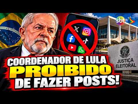 Justiça proíbe integrante da equipe de Lula de fazer posts sobre eleições nas redes sociais