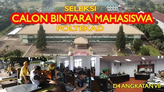 SELEKSI CALON BINTARA MAHASISWA POLTEKAD TA. 2022