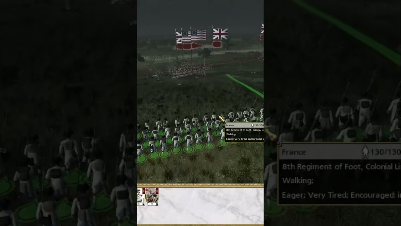 US and French against Britain 