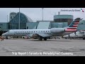 TRIP REPORT | American Eagle - Embraer ERJ-145LR - Toronto (YYZ) to Philadelphia (PHL) | ECONOMY