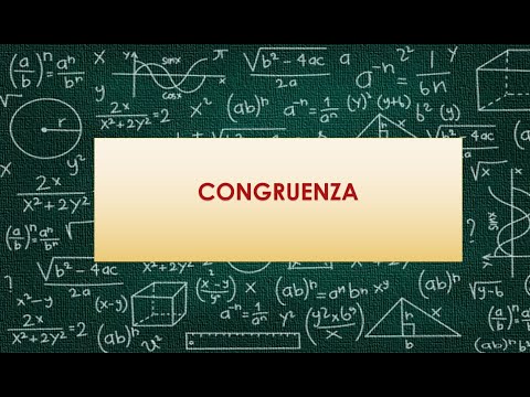Video: Cos'è La Congruenza?