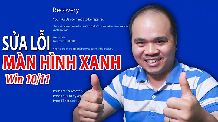 Khắc phục lỗi màn hình xanh win 10 1903