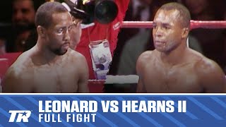 When Two Boxing Legends Met For A Second Time | Sugar Ray Leonard vs Thomas Hearns 2