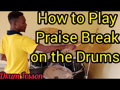 كيفية عزف استراحة المديح على الطبول درس أساسيات الطبول