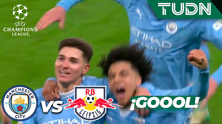 ¡EL HÉROE! Gol de Julián Álvarez |Manchester City 3-2 RB Leipzig | UEFA Champions League 23/24 |TUDN