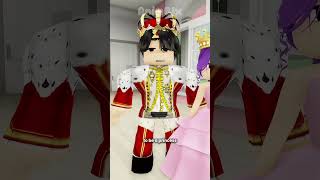 She bacame the princess but was this the right choice?😳#roblox #robloxshorts