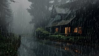 Download Lagu Rain Sounds For Sleeping - 99% Instantly Fall Asleep With Rain And Thunder Sound At Night, ASMR #102 MP3