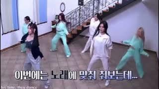 viviz sinb proving why she's kep1er's senior (learning 'purr' dance choreo & killer expressions)