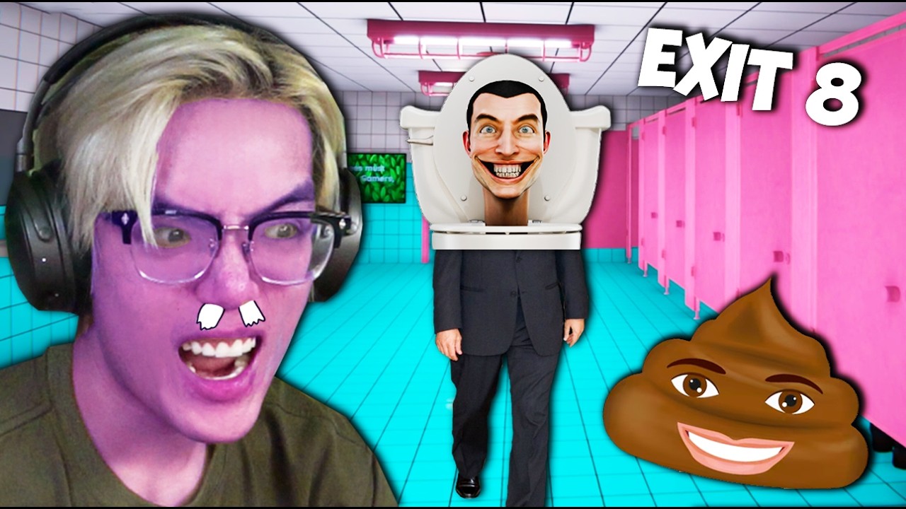 THOÁT KHỎI TOILET QUỶ ÁM | Phong Cận Exit 8