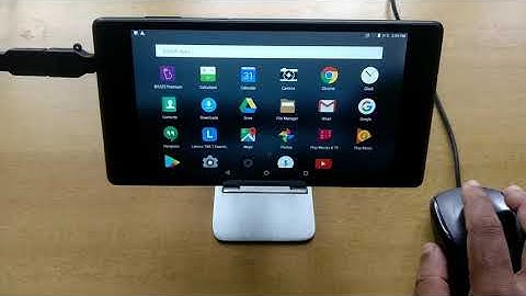 How to connect USB Mouse to Tab |  Lenovo TB - 7304F OTG Test With USB Mouse