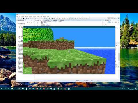 Minecraft clone in java from scratch Update Log #1