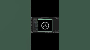 Coding the Iconic Mercedes-Benz Logo in Python!(code in comments)