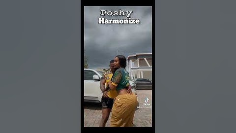 Harmonize na Poshy Queen wakicheza yanga bingwa #harmonize #poshyqueen #yangabingwa #yanga