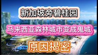 新加坡旁碧桂园森林城市，现在变成马来西亚的鬼城，为什么变 ... 