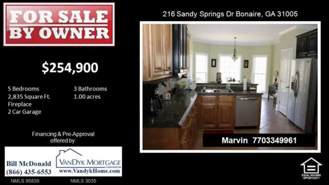 5 bedroom home for sale Feagin Mill Middle School in Bonaire GA YouTube