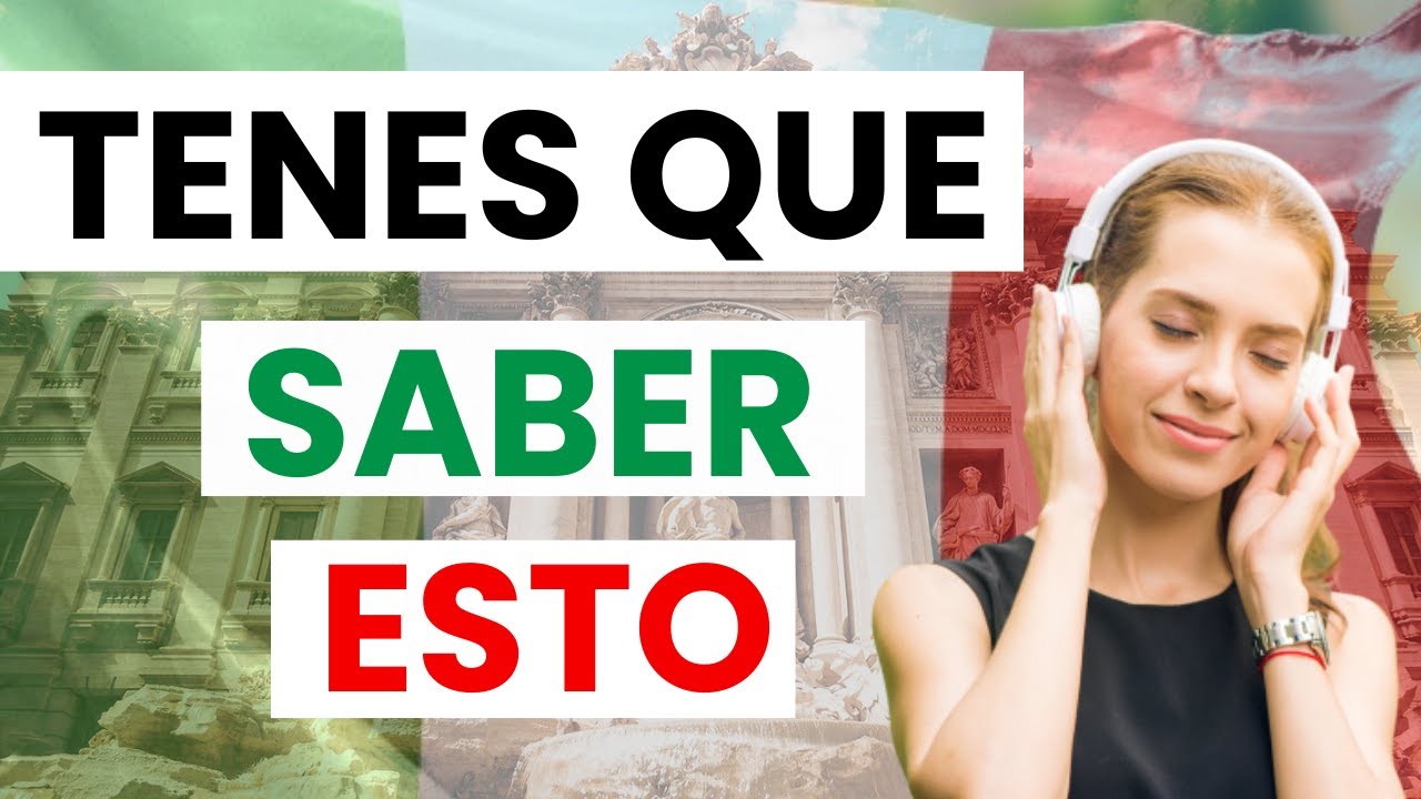 ITALIANO REAL: lo que TENÉS que Saber para Sobrevivir en ITALIA ✅