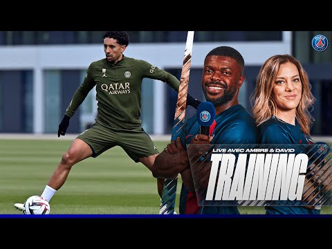 ⚽️ Paris Saint-Germain v Le Havre AC : training session 🔴🔵