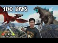 100 ngày Kaiju trở lại vs Godzilla trong ARK