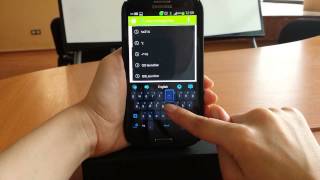 GO Keyboard Galaxy S4 Theme screenshot 1