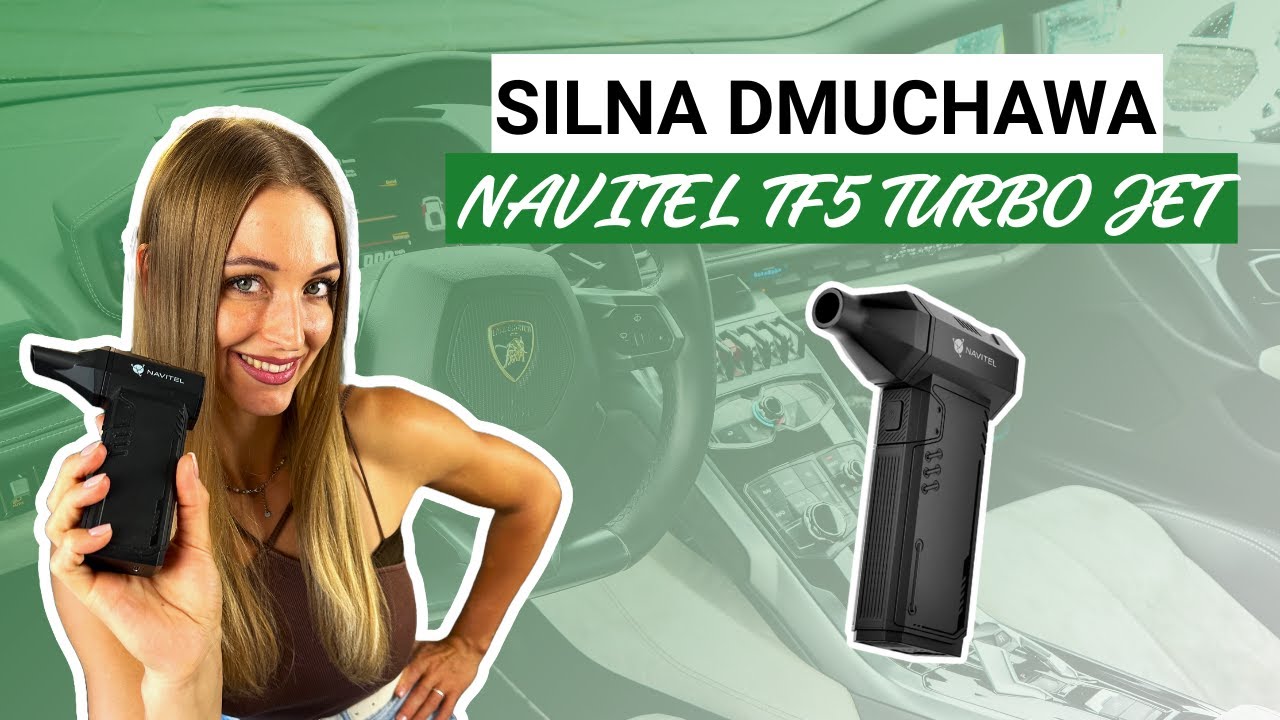 Poznaj wielofunkcyjną dmuchawę NAVITEL TF5 Turbo Jet